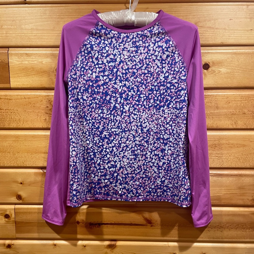 Land’s End Kids XL Long Sleeve Swim Shirt UPF 50